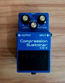 boss compression sustainer cs- 2