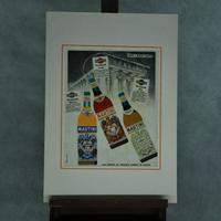 Stampa Pubblicitaria Martini anno 1956