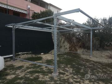 Struttura in acciaio zincato