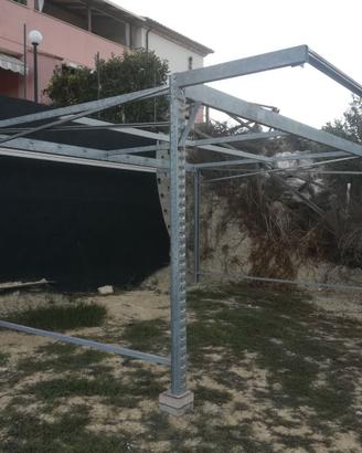 Struttura in acciaio zincato