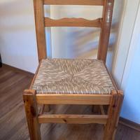 Set di sedie in legno