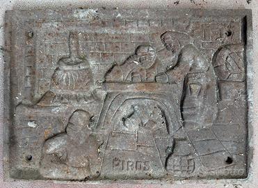 Piastra Antica per camino