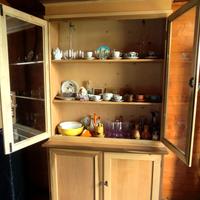 Vetrina Cristalliera Arte Povera