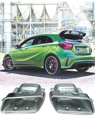 TERMINALI SCARICO MERCEDES AMG W176 13-18 CLA W117