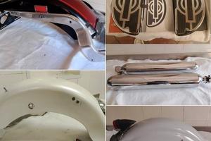 inserti marmitte parafango touring softail harley