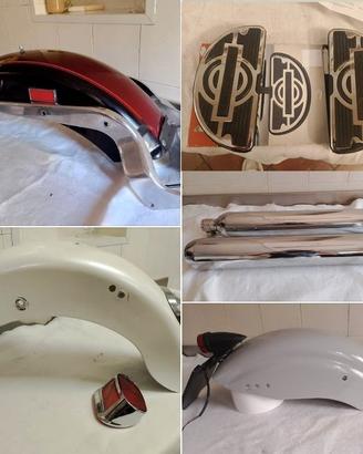 inserti marmitte parafango touring softail harley