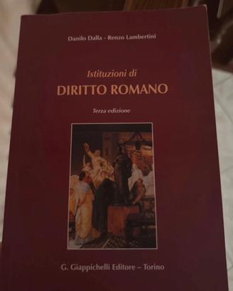 libro istituzione di diritto romano