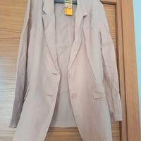 giacca 100%lino Benetton tg 44 con cartellino