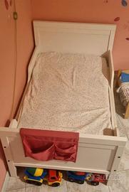 Lettino allungabile ikea completo di materasso