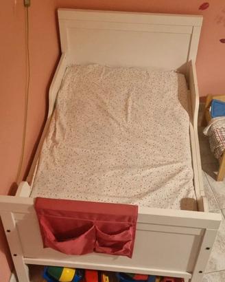 Lettino allungabile ikea completo di materasso