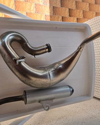 scarico completo  originale KTM 65 SX