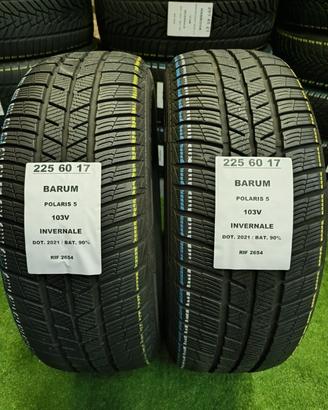 2 GOMME 225 60 17 BARUM INV RIF2654