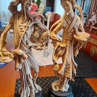 coppia di giapponese pescatori 