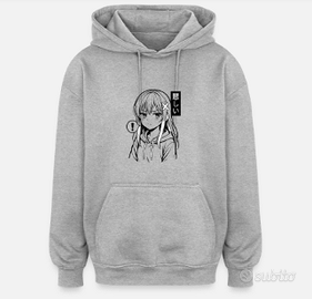 Felpa unisex L Anime girl