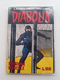 Diabolik Anno V (5°) n.  13 " Prigione Mortale "