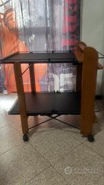 Foppapedretti Service Carrello Portavivande Noce