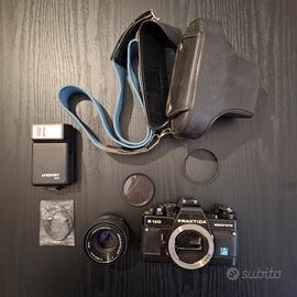 Refex Praktica B100 Electronic + Flash + Custodia