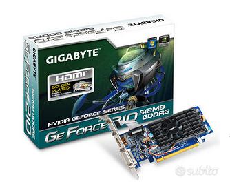 Video Card PCI Gigabyte GV-N210OC-512I