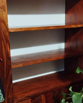 mobile in legno di teak 