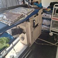 Asse da stiro professionale da lavanderia