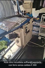 Asse da stiro professionale da lavanderia