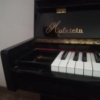 Pianoforte verticale hofstein con sgabello