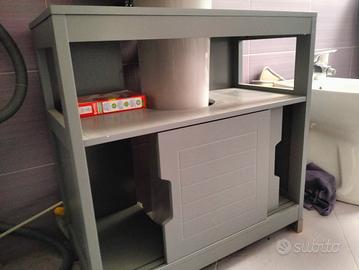 Mobiletto sotto lavandino 