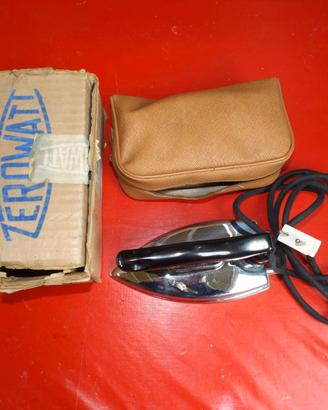 Ferro da Stiro portatile Vintage Zerowatt.