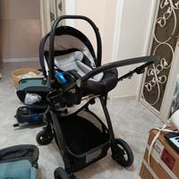 trio optimo  con base isofix per auto
