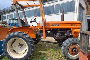 trattore fiat 300 dt con fresa