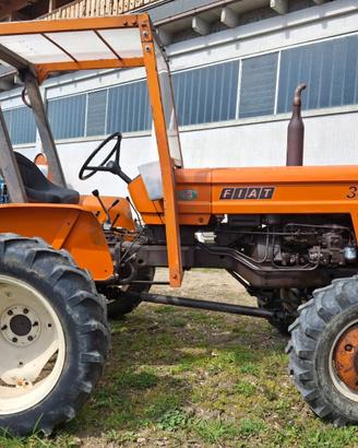 trattore fiat 300 dt con fresa