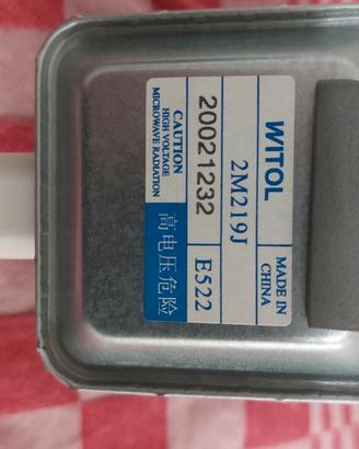 Ricambi forno microonde Toshiba MW-MG20P(WH)