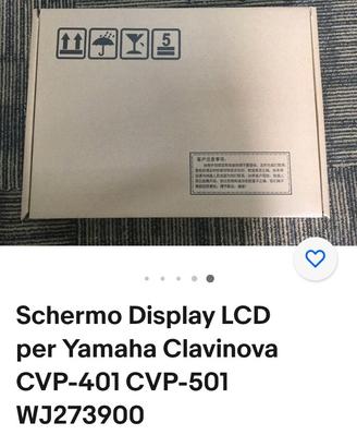 display LCD cvp per