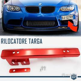 PORTATARGA Anteriore auto Laterale in Acciaio Ross