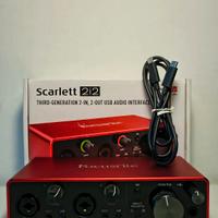 Scheda audio Focusrite Scarlett 2i2 3rd gen
