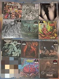 lotto lp death metal black metal e altro