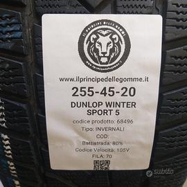 2 GOMME 255 45 20 DUNLOP A68496