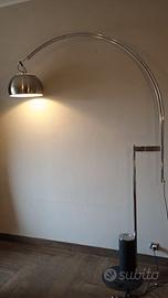Lampada da terra ad arco anni 70