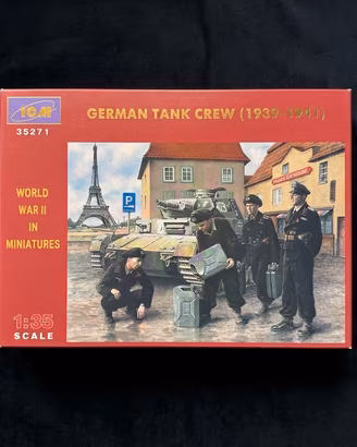 Modellino ICM 1:35 - German Tank Crew