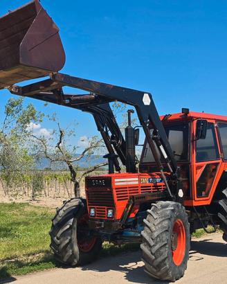 Trattore Same Tiger Six 105 con caricatore SIGMA 4