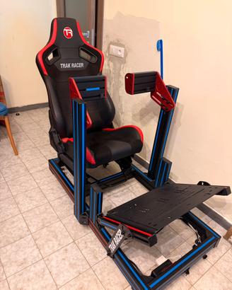 Postazione simulatore di guida Trak racer TR80