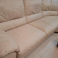 divano angolare 3 metri piu pouf