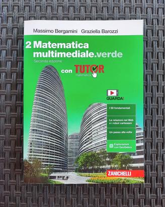 libro scolastico 2 Matematica multimediale 