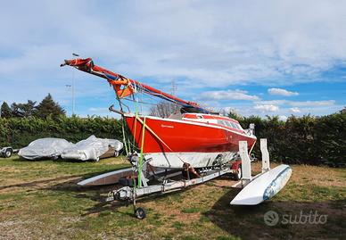 TRIMARANO 9.99 x 2.50 - Carrellabile