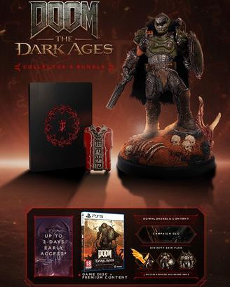 Doom Dark Ages Collector Edition Playstation 5 ps5