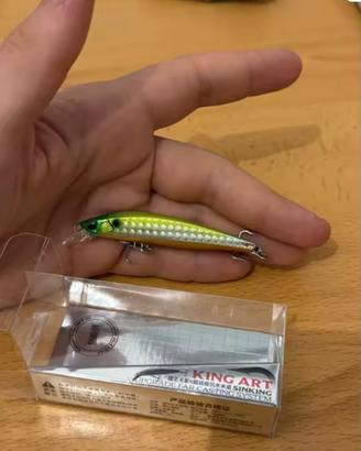 minnow pesca mare affondante 7.5 gr