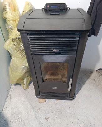  stufa a pellet da 10 kW .