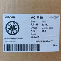 CERCHI NUOVI RAGGIO 19 POLLICI MERCEDES GLA - CPC1
