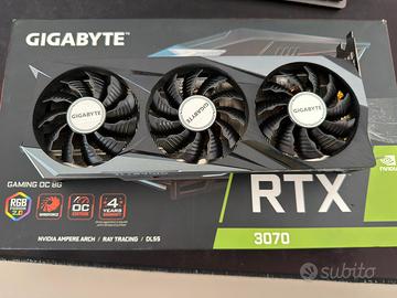RTX 3070 Gigabyte Gaming OC 8Gb