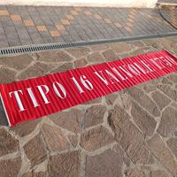 striscione Fiat Tipo 16v